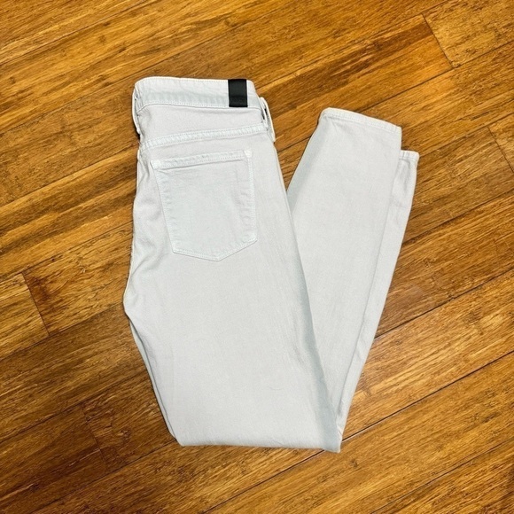 VINCE Dylan skinny jeans size 27 gray wash stretch denim - Picture 7 of 11